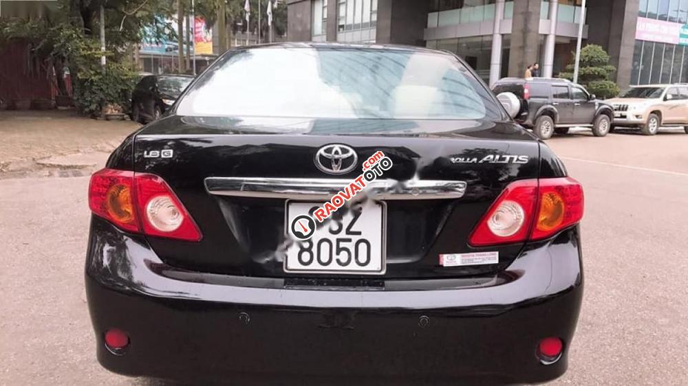 Cần bán lại xe Toyota Corolla altis 1.8G AT đời 2010, màu đen số tự động-1