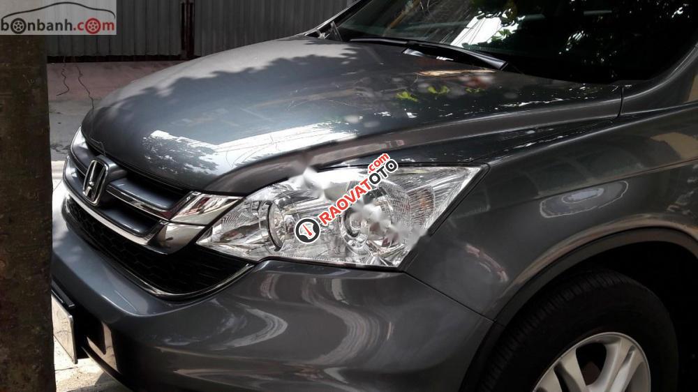 Bán xe Honda CR V 2.4 AT năm sản xuất 2011, màu xám -0