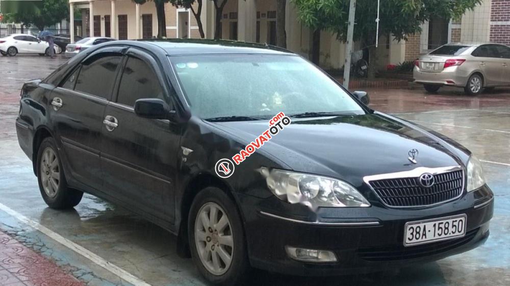 Cần bán Toyota Camry 3.0V đời 2002, màu đen-0