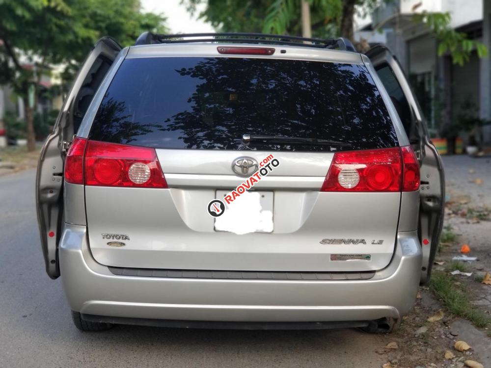 Bán Toyota Sienna LE 2007, màu bạc, nhập khẩu nguyên chiếc -0