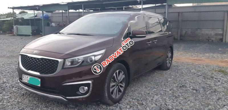 Cần bán gấp Kia Sedona Gath đời 2016, màu đỏ, xe nhập-5