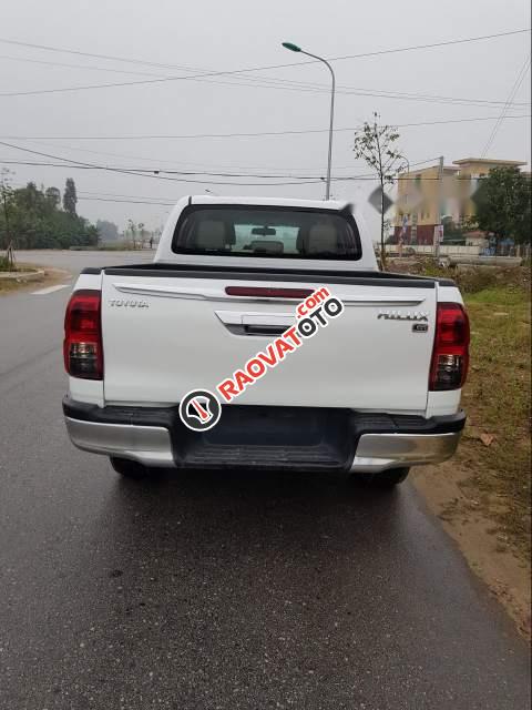 Cần bán Toyota Hilux G năm 2015, màu trắng, nhập khẩu-1