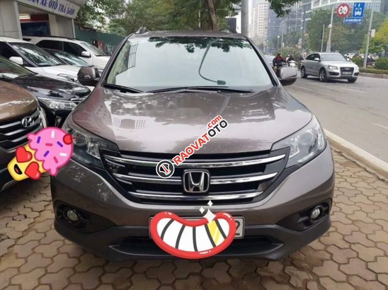 Cần bán xe Honda CR V 2.0 năm sản xuất 2013, màu nâu-0