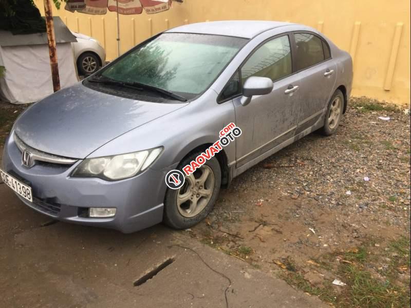 Cần bán Honda Civic 1.8 sản xuất 2007, màu bạc, giá chỉ 318 triệu-0