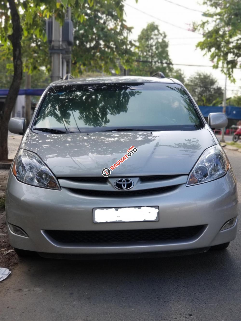 Bán Toyota Sienna LE 2007, màu bạc, nhập khẩu nguyên chiếc -1