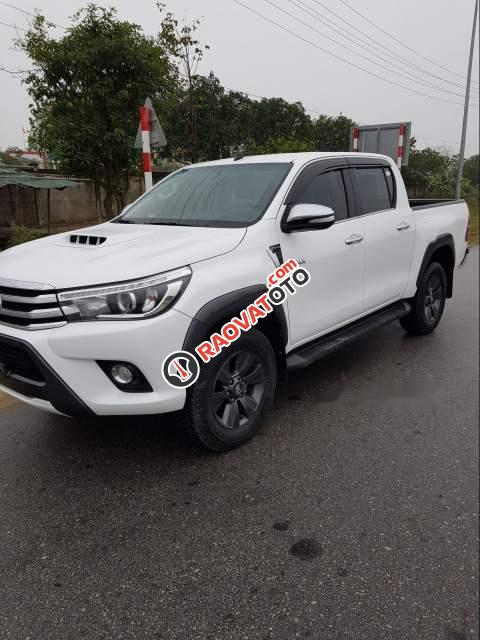 Cần bán Toyota Hilux G năm 2015, màu trắng, nhập khẩu-3