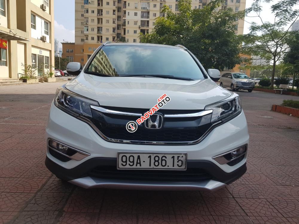 Bán Honda CR V 2.4 TG sản xuất 2017, màu trắng-19