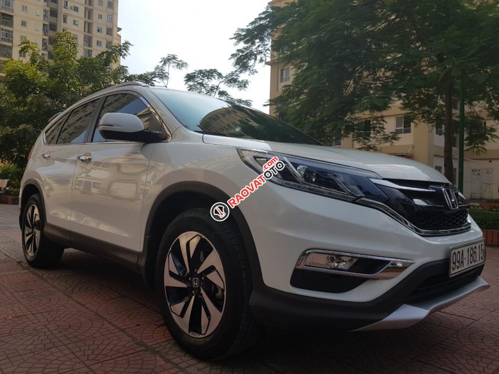 Bán Honda CR V 2.4 TG sản xuất 2017, màu trắng-17