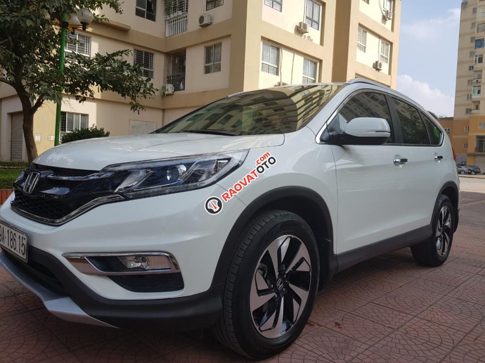 Bán Honda CR V 2.4 TG sản xuất 2017, màu trắng-16