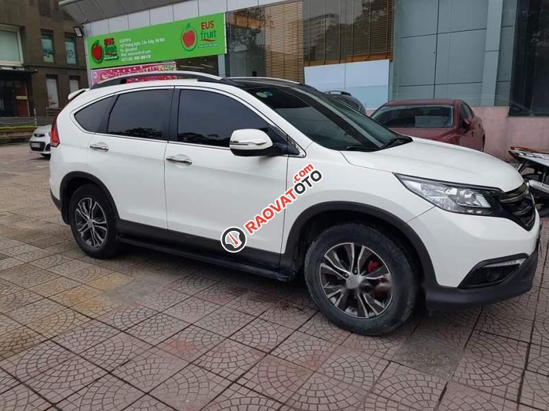 Cần bán lại xe Honda CR V 2.0 đời 2013, màu trắng, chính chủ  -4