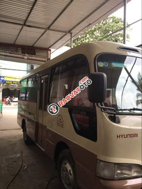 Cần bán xe Hyundai County năm 2002, màu vàng, xe nhập, giá 210tr-3