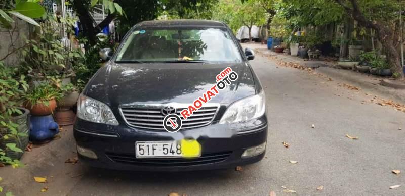 Cần bán xe Toyota Camry 2.4 năm 2003, màu đen, giá 340tr-0