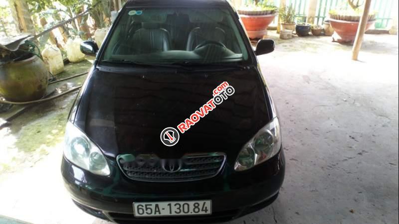 Cần bán lại xe Toyota Corolla Altis MT đời 2003, màu đen, xe nhà chạy rất kỹ-5