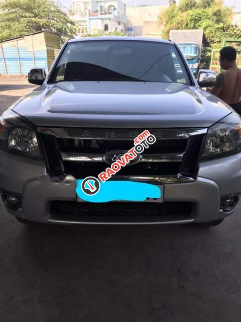 Bán Ford Ranger XLT 2009, màu bạc, nhập khẩu, giá chỉ 337 triệu-0