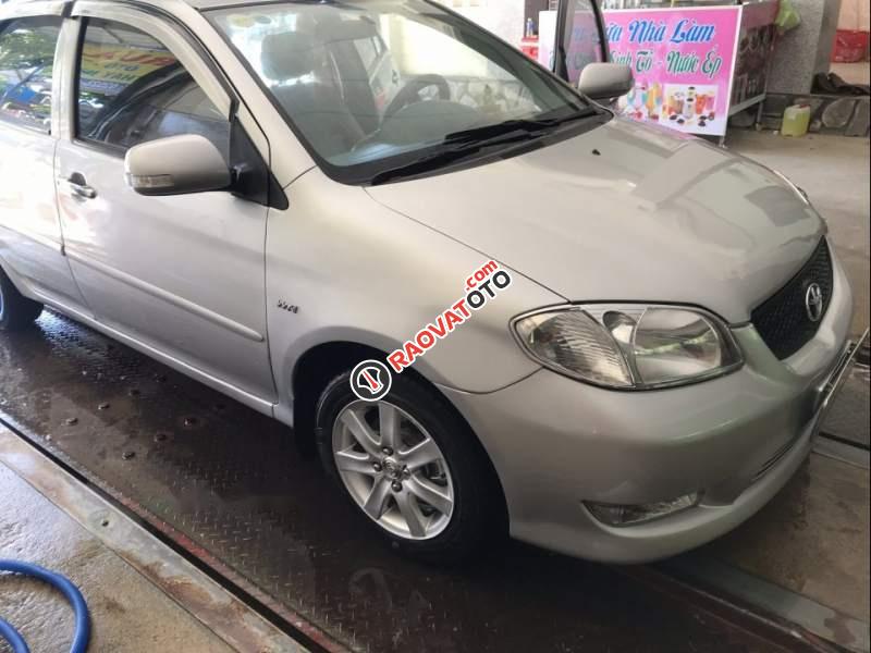 Bán ô tô Toyota Vios G 2005, màu bạc, máy cực chất, 4 vỏ đẹp-1