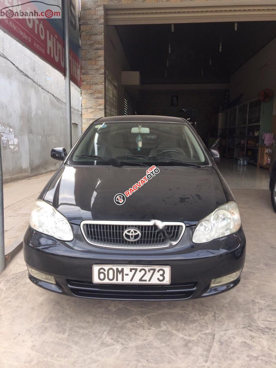 Bán xe Toyota Corolla Altis đời 2003 màu đen, xe đẹp, BS cực đẹp -2