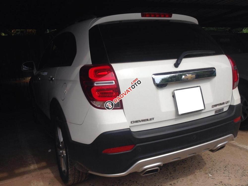 Cần bán xe Chevrolet Captiva LTZ 2014 màu trắng, BSTP-0