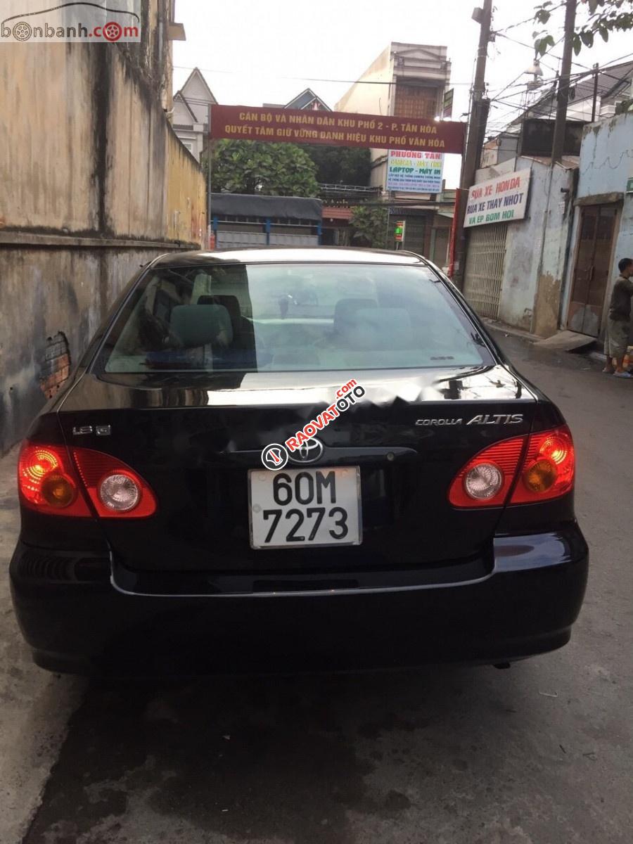 Bán xe Toyota Corolla Altis đời 2003 màu đen, xe đẹp, BS cực đẹp -3