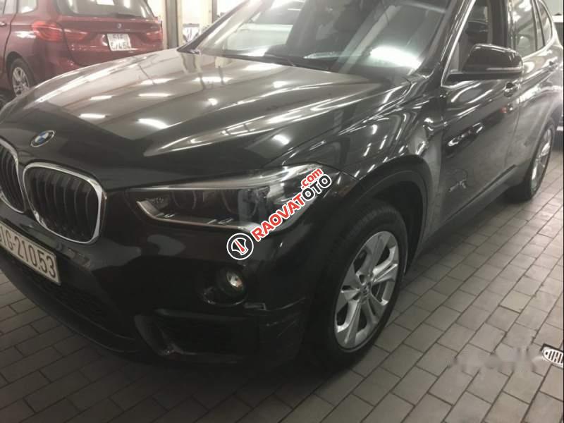 Bán ô tô BMW X1 đời 2015, màu đen, nhập khẩu-0