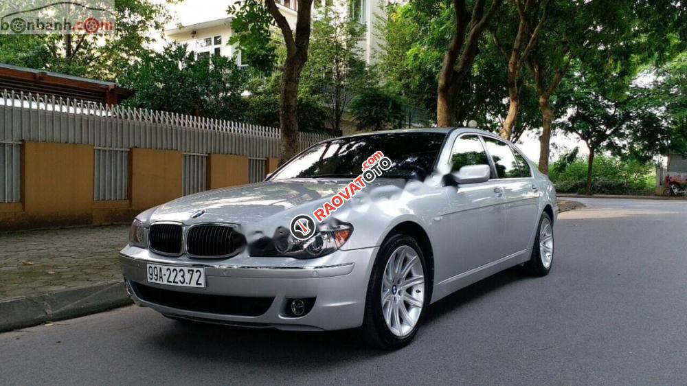 Cần bán lại xe BMW 7 Series 750Li sản xuất năm 2006, màu bạc, nhập khẩu nguyên chiếc, 740 triệu-4