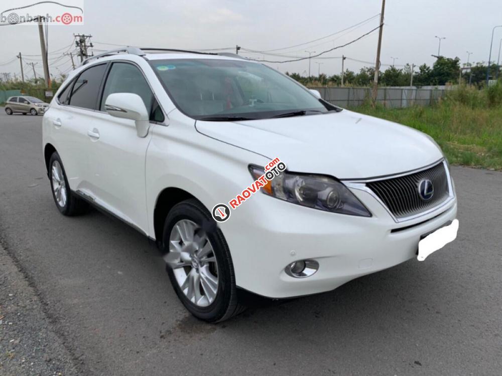 Bán xe cũ Lexus RX 450h đời 2010, màu trắng, nhập khẩu nguyên chiếc-8