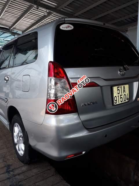 Bán Toyota Innova G sản xuất 2014, màu bạc, xe gia đình-0