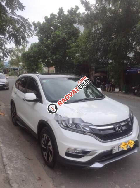 Cần bán xe Honda CR V AT đời 2016, màu trắng  -0