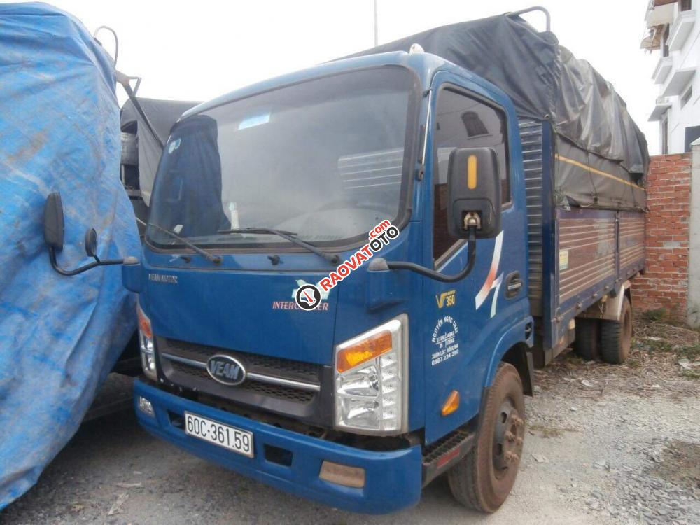 Bán thanh lý xe tải Veam 3.5 tấn đời 2015, màu xanh lam, 300 triệu-1