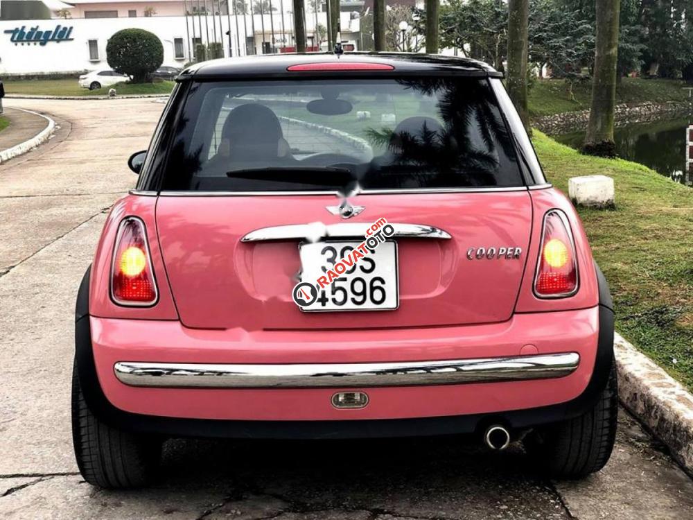 Bán Mini Cooper 1.6 AT đời 2002, màu hồng, xe nhập-6