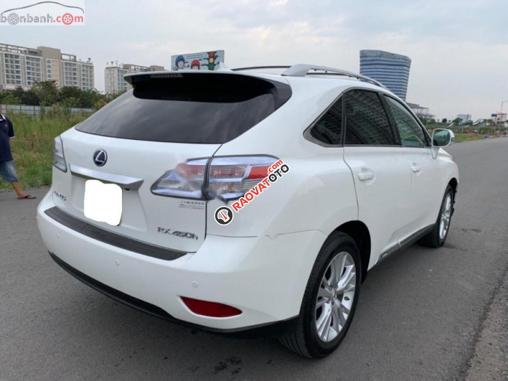 Bán xe cũ Lexus RX 450h đời 2010, màu trắng, nhập khẩu nguyên chiếc-2