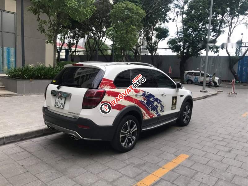 Cần bán xe Cherovlet Captiva Revv đời mới nhất, xe máy xăng 2.4LTZ bản full, màu trắng/ nội thất đen, sản xuất 2016-3