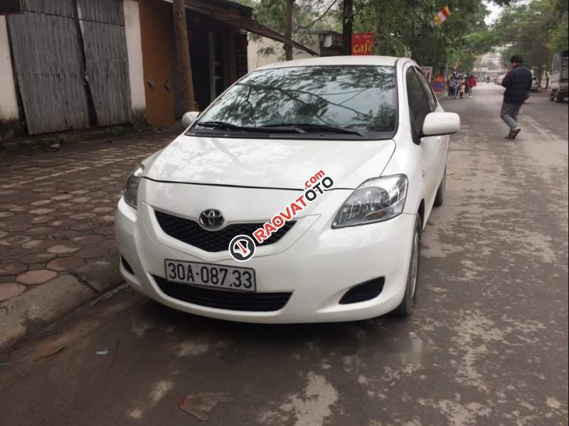 Bán xe Toyota Yaris AT 2008, màu trắng, xe chạy giữ gìn-0