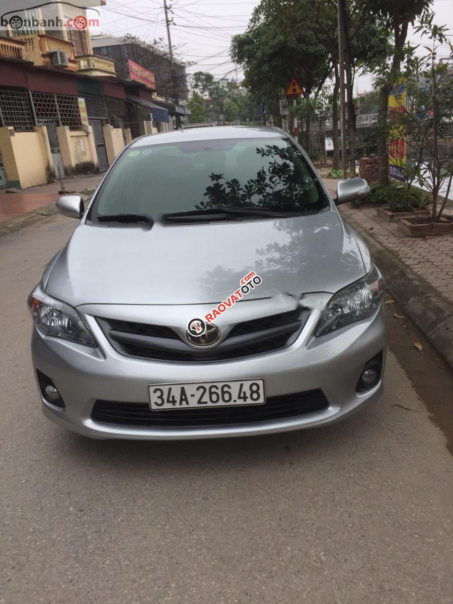 Cần bán lại xe Toyota Corolla altis 2.0V đời 2012, màu bạc như mới-4