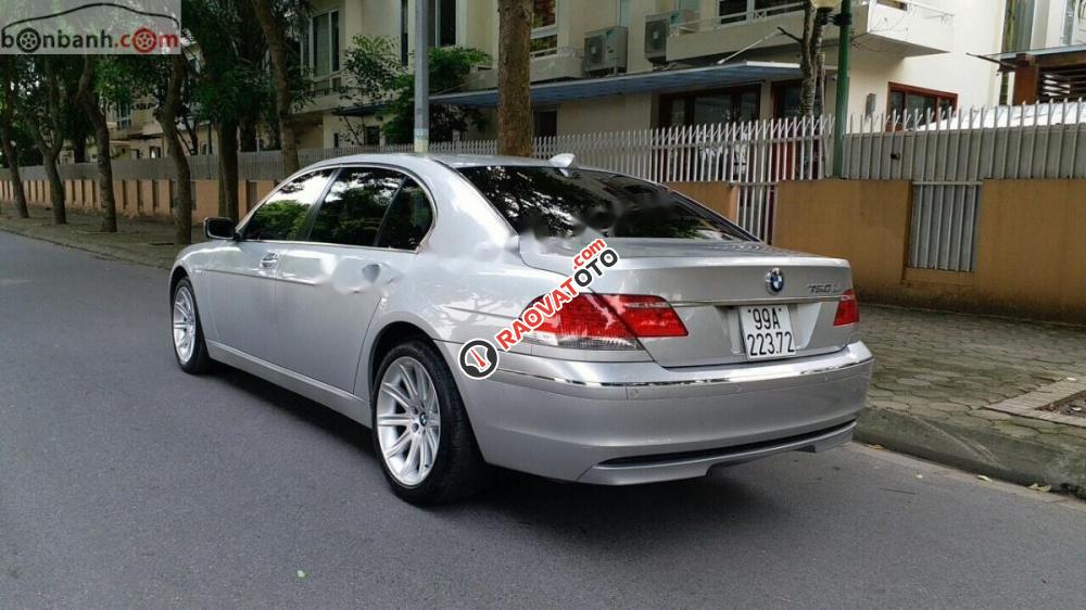 Cần bán lại xe BMW 7 Series 750Li sản xuất năm 2006, màu bạc, nhập khẩu nguyên chiếc, 740 triệu-6