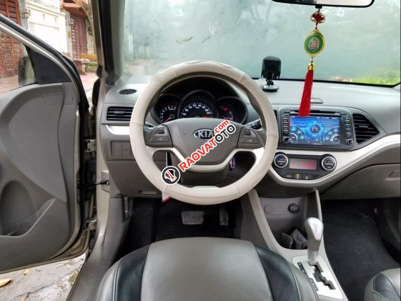 Bán Kia Morning Si sản xuất năm 2014, màu vàng cát-2