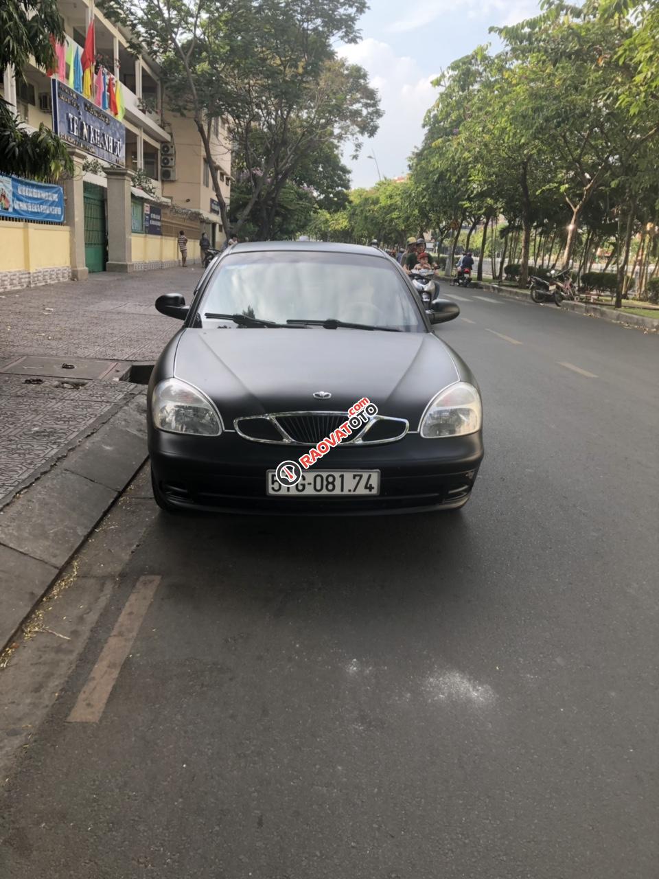 Bán ô tô Daewoo Nubira Nubira II đời 2002, màu đen, nhập khẩu, 185tr-0