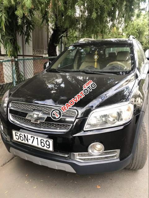 Bán Chevrolet Captiva Maxx đời 2009, màu đen-0