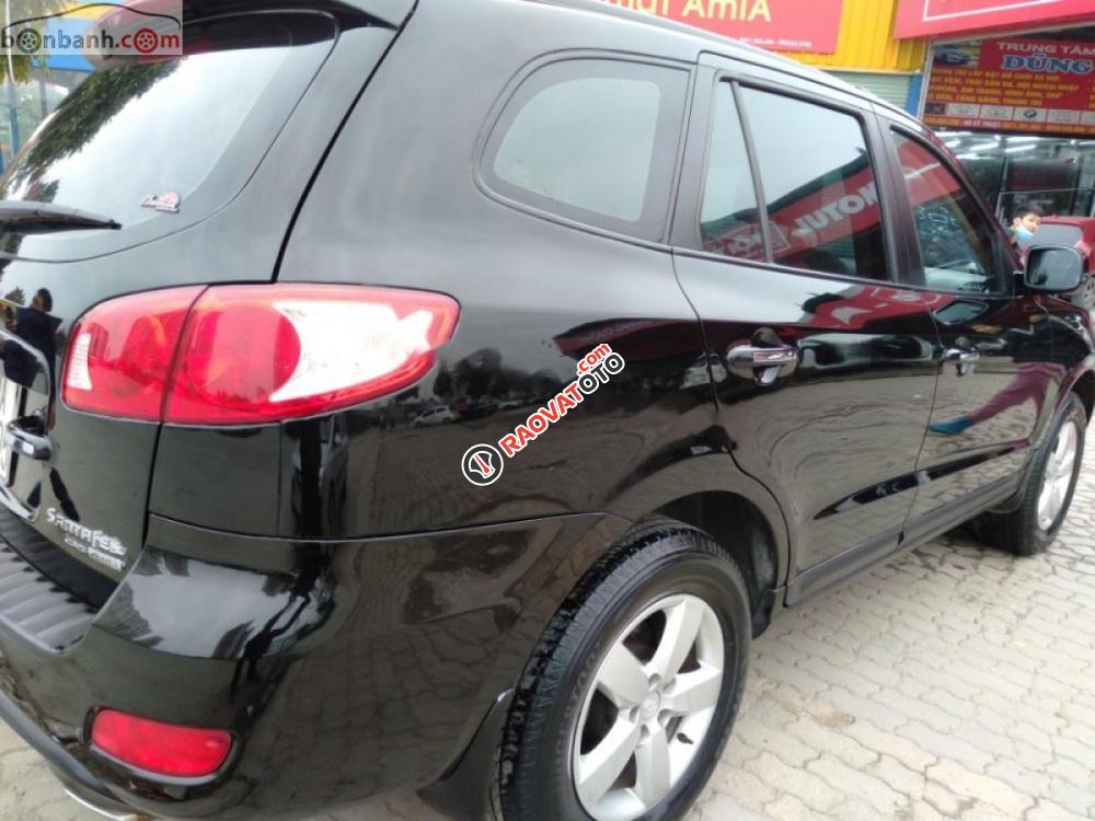 Cần bán lại xe Hyundai Santa Fe 4WD đời 2008, màu đen, xe nhập-2