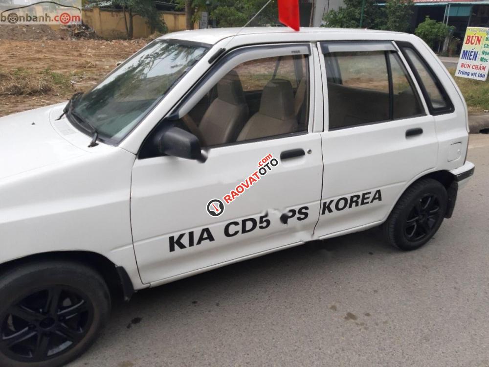 Gia đình cần bán Kia CD5 2002, số tay, máy xăng, màu trắng, dáng Hatchback, đã đi 80000 km-2