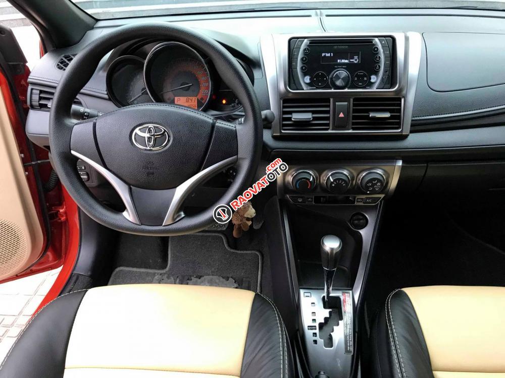 Bán xe Toyota Yaris 1.3E 2015, màu đỏ, số tự động, lăn bánh 4000 km-7