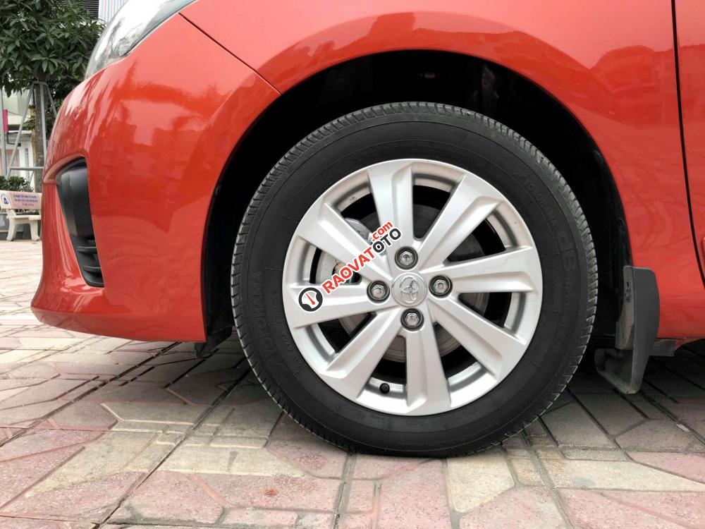 Bán xe Toyota Yaris 1.3E 2015, màu đỏ, số tự động, lăn bánh 4000 km-5