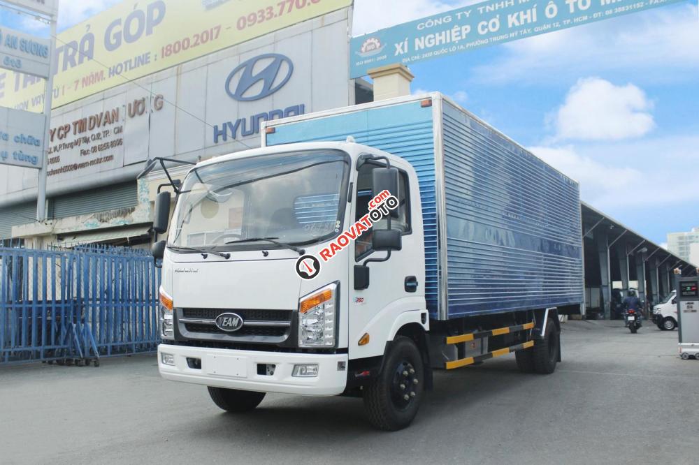 Bán xe tải veam VT260, 1 máy Isuzu khuyến mãi vay 80%-3