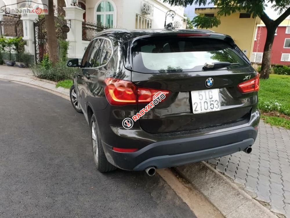 Cần bán lại xe BMW X1 2015, màu nâu, nhập khẩu-0