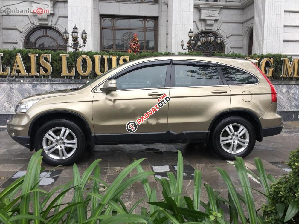Bán Honda CR V 2.4 đời 2011, màu nâu chính chủ, giá tốt-6