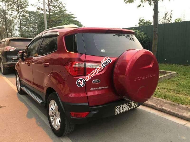 Cần bán gấp Ford EcoSport 1.5AT Titanium sản xuất 2014, màu đỏ giá cạnh tranh-3