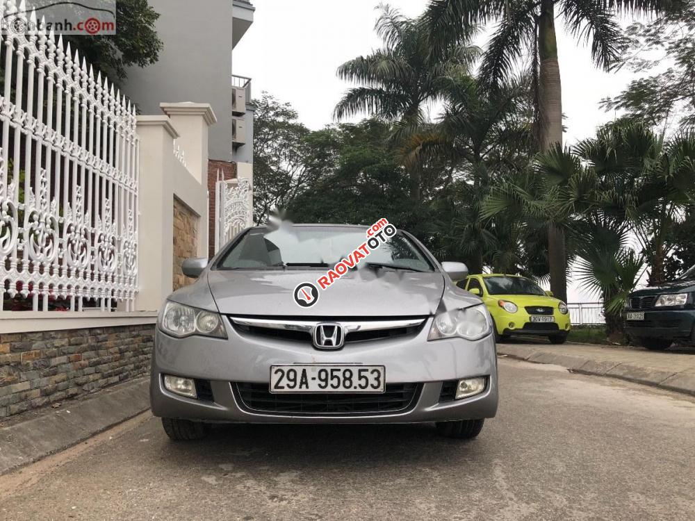 Bán Honda Civic 1.8 đời 2008, màu bạc chính chủ, giá tốt-1