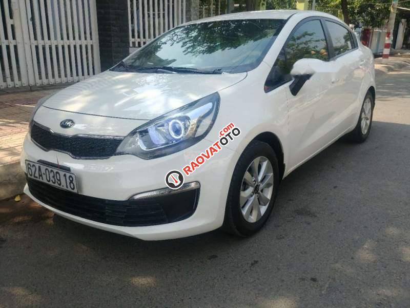 Bán Kia Rio MT 2015, màu trắng, nhập khẩu nguyên chiếc-0