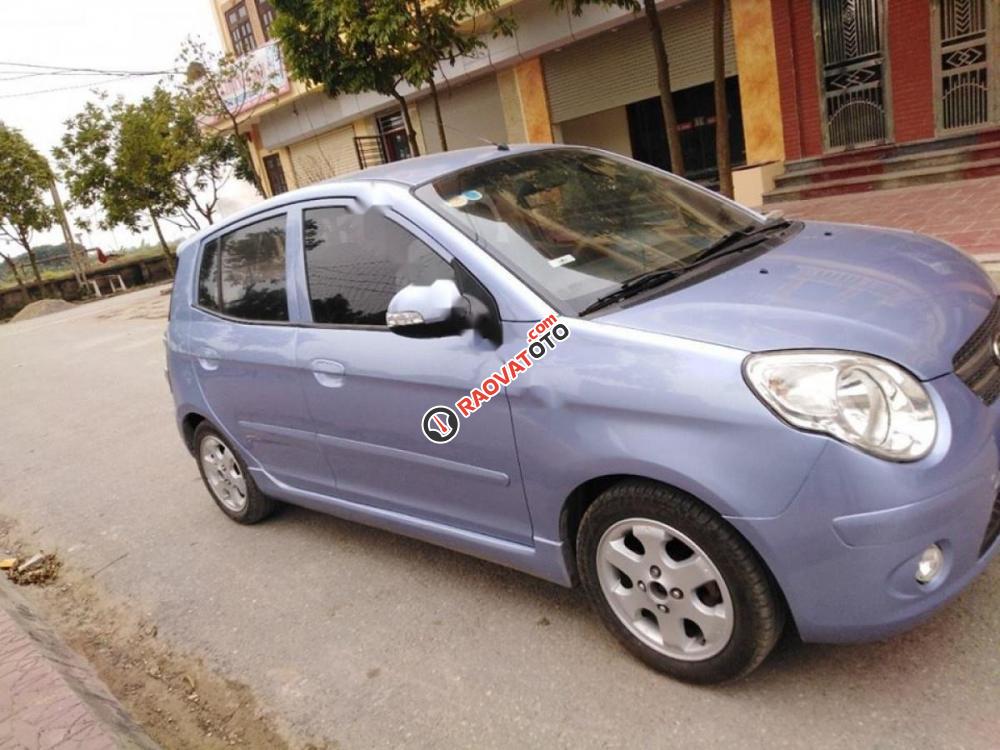 Cần bán xe Kia Morning LX 2008, màu xanh lam, nhập khẩu, 160tr-0
