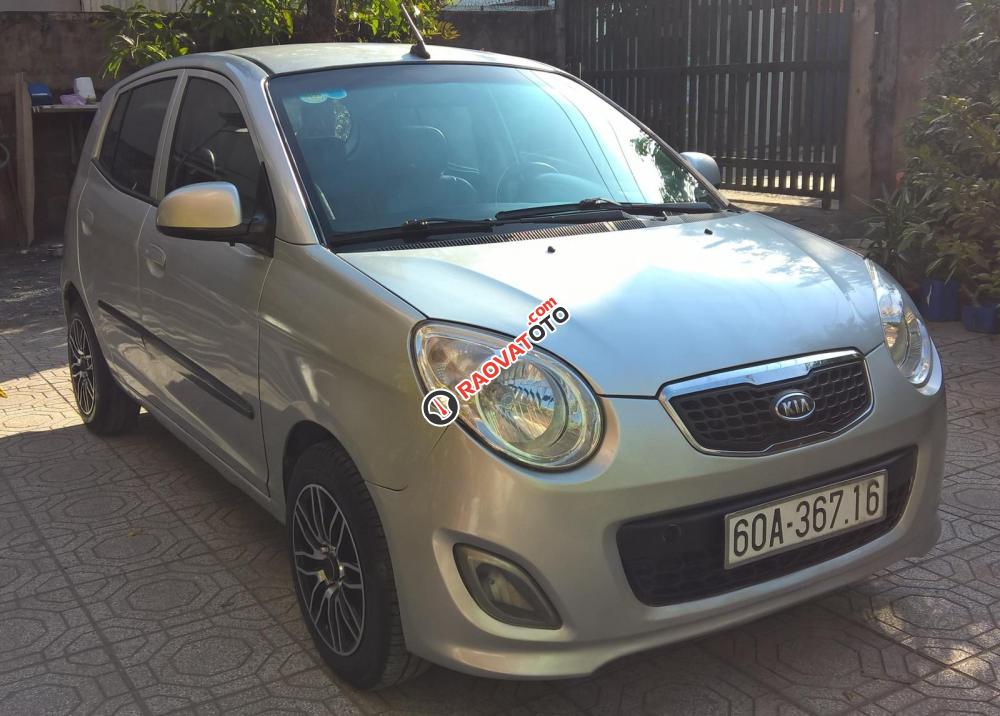 Bán Kia Morning màu bạc đời 2011 số tay MT, xe còn cứng-1