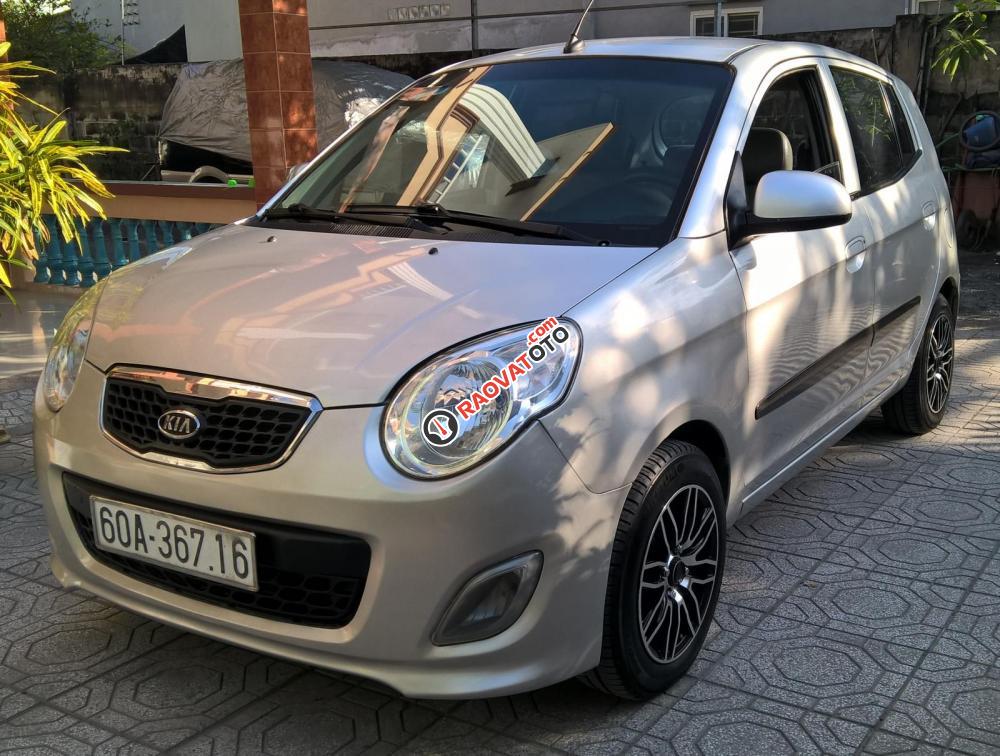 Bán Kia Morning màu bạc đời 2011 số tay MT, xe còn cứng-0